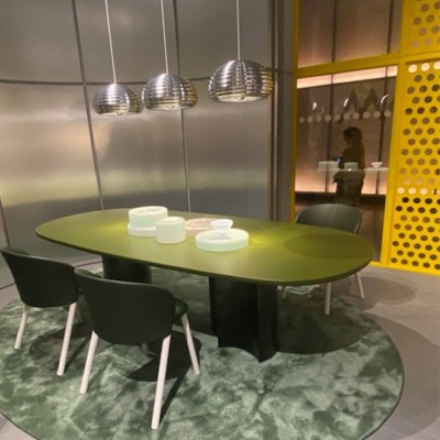 Mesa Bol 2325 Zanotta verde alga ambiente Mesa Bol 2325 Zanotta verde alga ambiente