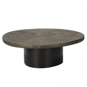 Mesa de centro Slice oval de Ethnicraft