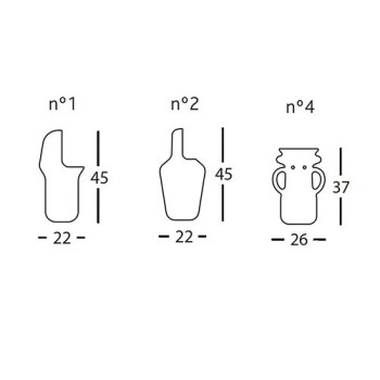Vases Gardenias par Jaiem Hayon pour BD Barcelona