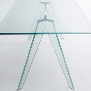 Mesa Alister Glas Italia detalle