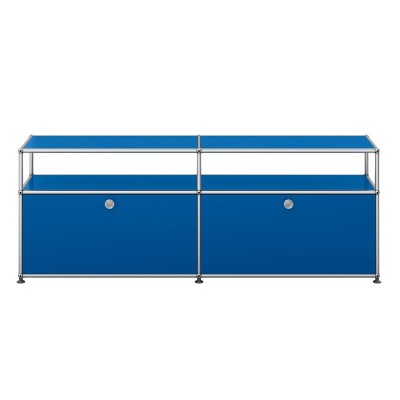 Aparador USM Haller Multifunción color azul genciana de USM