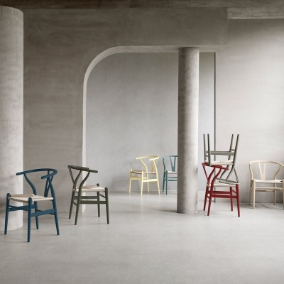 Sedia CH24 Wishbone IC Colors di Carl Hansen Sedia CH24 Wishbone IC Colors di Carl Hansen