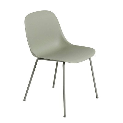 Muuto, tubo da cadeira lateral da fibra Muuto, tubo da cadeira lateral da fibra