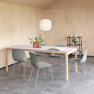 Muuto, tubo da cadeira lateral da fibra Muuto, tubo da cadeira lateral da fibra