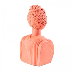 Espalda Busto Poppea en terracota de Seletti