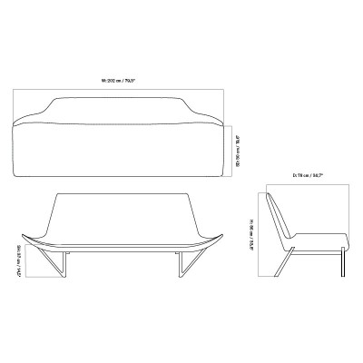 Audo Copenhagen, Pagode sofa Audo Copenhagen, Pagode sofa