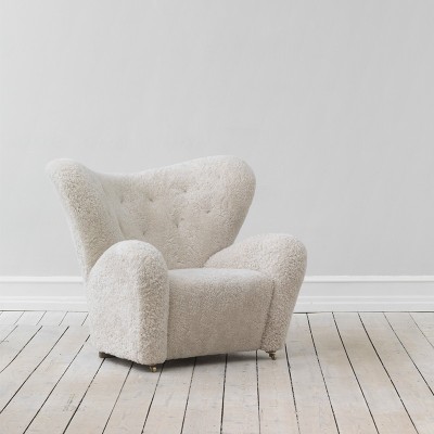 Audo CPH - The Tired Man Lounge Chair, Sheepskin Audo CPH - The Tired Man Lounge Chair, Sheepskin