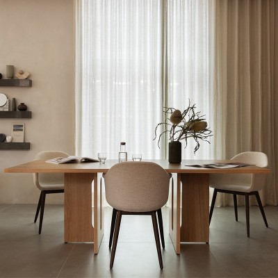 Audo CPH, Mesa de comedor Androgyne rectangular Audo CPH, Mesa de comedor Androgyne rectangular