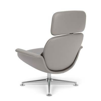 Knoll, Piero Lissoni KN02 swivel and reclining armchair. Knoll, Piero Lissoni KN02 swivel and reclining armchair.