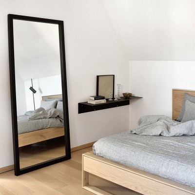 Cadre Léger Miroir Chêne Noir - Ethnicraft Cadre Léger Miroir Chêne Noir - Ethnicraft