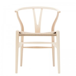 Silla CH24 Wishbone fresno jabón de Carl Hansen