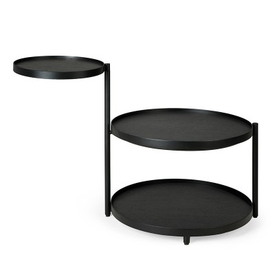 Ethnicraft, Mesa de apoio com tabuleiro giratório Ethnicraft, Mesa de apoio com tabuleiro giratório