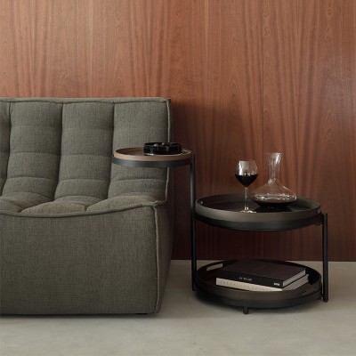 Ethnicraft, Side table with Swivel tray