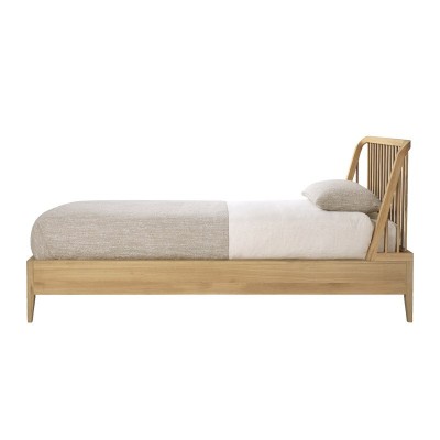 Cama Spindle individual de Ethnicraft Cama Spindle individual de Ethnicraft