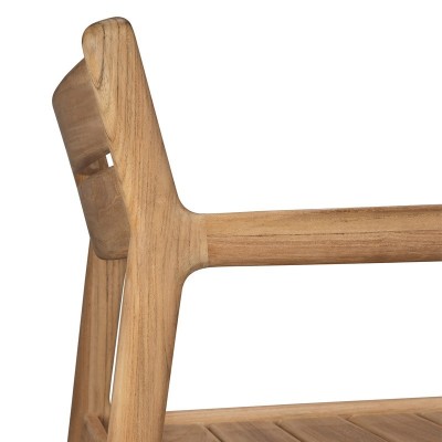 Detalle perfil Silla Jack outdoor de Ethnicraft