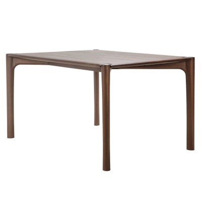 Mesa PI en teca marrón oscuro medida 140cm de Ethnicraft Mesa PI en teca marrón oscuro medida 140cm de Ethnicraft