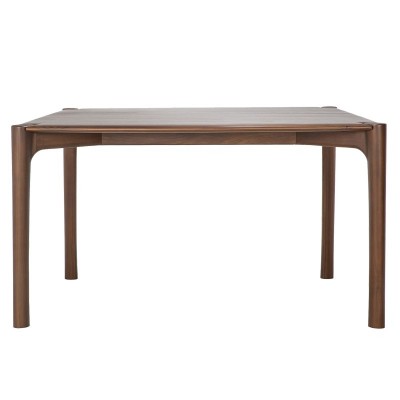 Frente Mesa PI en teca marrón oscuro medida 140cm de Ethnicraft Frente Mesa PI en teca marrón oscuro medida 140cm de Ethnicraft