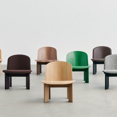 Colección Chisel Lounge Chair de HAY Colección Chisel Lounge Chair de HAY