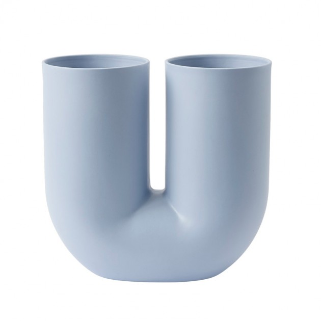 Kink vase light blue de Muuto