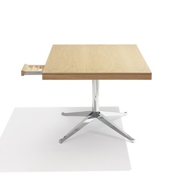 Knoll - Florence Knoll Executive Desk, Rectangular Table Knoll - Florence Knoll Executive Desk, Rectangular Table