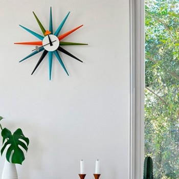 Relógio Sunburst Multicolor - Vitra Relógio Sunburst Multicolor - Vitra