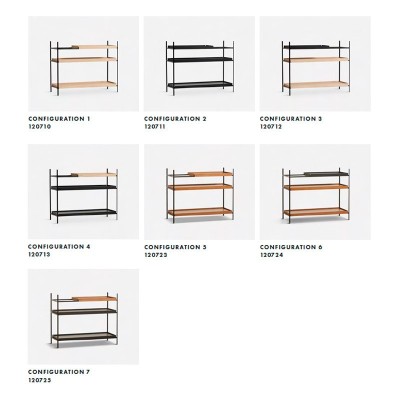 Woud sistema de estanterías Trays Woud sistema de estanterías Trays