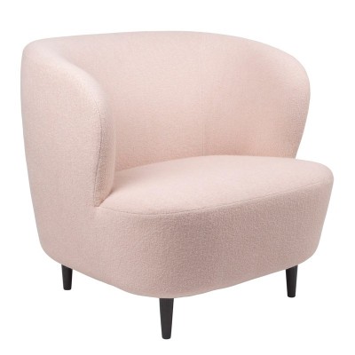 Fauteuil Stay avec pieds en bois en Gubi Fauteuil Stay avec pieds en bois en Gubi