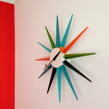 Sunburst Clock Multicolor - Vitra