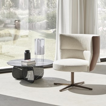 Tables basses et tables d’appoint en corail par Punt Mobles Tables basses et tables d’appoint en corail par Punt Mobles