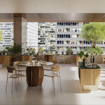 Punt Mobles, Atrium - Guarda-louça para exterior de madeira de teca