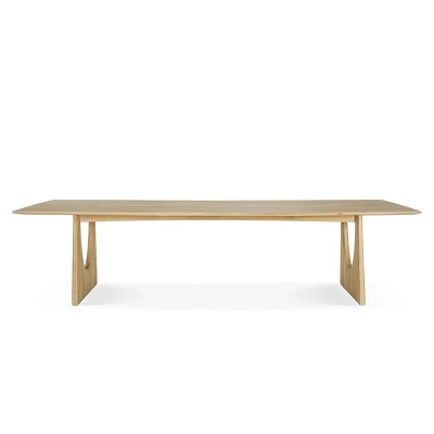 Table de réunion géométrique, chêne naturel - Ethnicraft