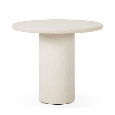Elements dining table, Off White microcement, by Ethnicraft Elements dining table, Off White microcement, by Ethnicraft