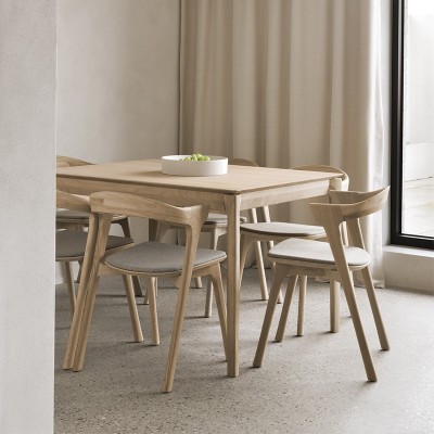 Silla Bok tapizado Warm grey - Ethnicraft Silla Bok tapizado Warm grey - Ethnicraft