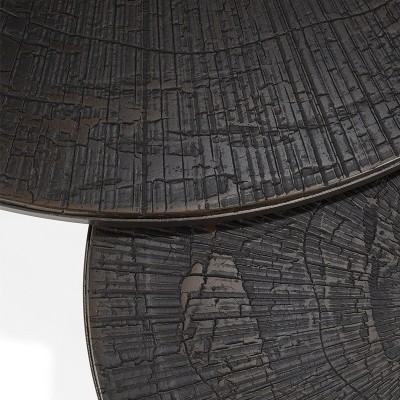 Conjunto mesas de centro Nesting Minerals - Ethnicraft Conjunto mesas de centro Nesting Minerals - Ethnicraft