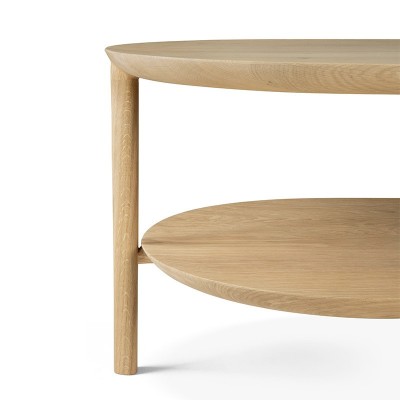 Mesa de Café Oval Bok - Ethnicraft Mesa de Café Oval Bok - Ethnicraft