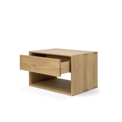 Nordic Oak Bedside Table Ethnicraft Nordic Oak Bedside Table Ethnicraft