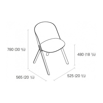 E15 This silla de comedor E15 This silla de comedor