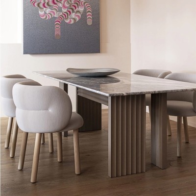 Moroso, Silla Getlucky con base de roble