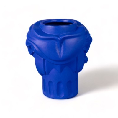 Jarrón Magna Graecia mujer color azul Seletti trasera