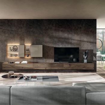 LAGO, Mueble TV - Pared Equipada 36e8 Ref: 1198 LAGO, Mueble TV - Pared Equipada 36e8 Ref: 1198
