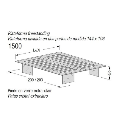 Letto ad aria Design Lago Letto ad aria Design Lago