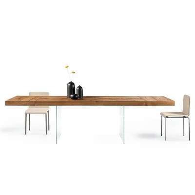 AIR extendable table in Wildwood wood by LAGO AIR extendable table in Wildwood wood by LAGO