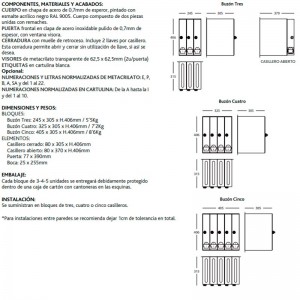 Buzón 3-4-5 técnico BD Barcelona