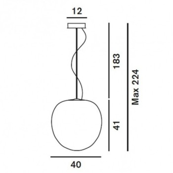 Lampada a sospensione Rituals XL - Foscarini Lampada a sospensione Rituals XL - Foscarini