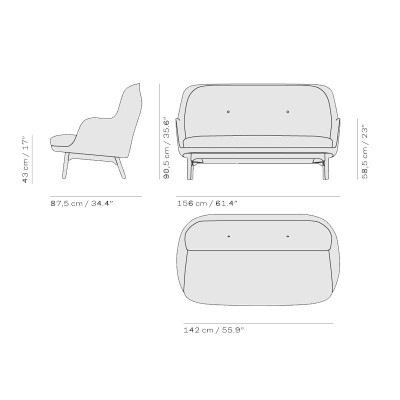 Fritz Hansen, sofá FRI diseñado por Jaime Hayon Fritz Hansen, sofá FRI diseñado por Jaime Hayon