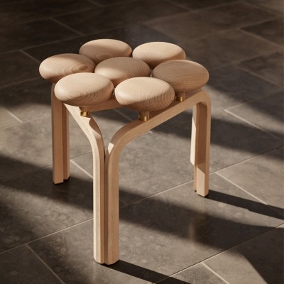 Fritz Hansen, Utzon Stool JU01 Fritz Hansen, Utzon Stool JU01