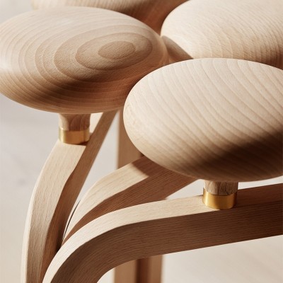 Fritz Hansen, Utzon Stool JU01 Fritz Hansen, Utzon Stool JU01