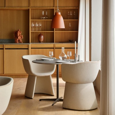 Fritz Hansen, Cadeira de jantar monolit Fritz Hansen, Cadeira de jantar monolit