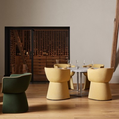 Fritz Hansen, Cadeira de jantar monolit Fritz Hansen, Cadeira de jantar monolit
