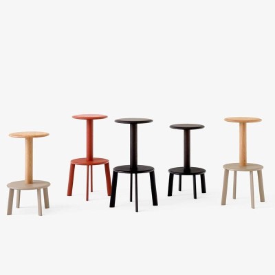 Taburete Massif AV39 y AV40 de &Tradition Taburete Massif AV39 y AV40 de &Tradition